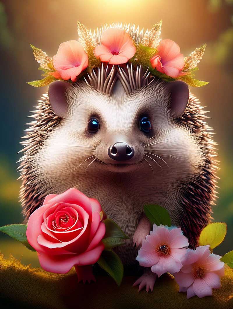 hedgehog sweet